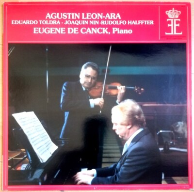 AGUSTIN LEON ARA Recital TOLDRA NIN HALFFTER Queen Elisabeth Competition NM