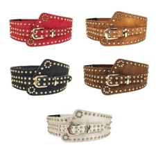 Women Underbust Corset with Rivet Lift up Shirt Coat Slimming Waist Supplies