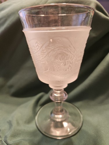 EAPG Westward Ho Tippecanoe Becher Weinglas Wasser 6 1/4" hoch - 8 verfügbar