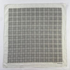 Vintage Burberry Handkerchief Pocket Square Bandana Neckerchief