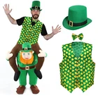 ADULTS FUNNY IRELAND ST PATRICK'S LEPRECHAUN IRISH PICK ME UP COSTUME NOVELTY