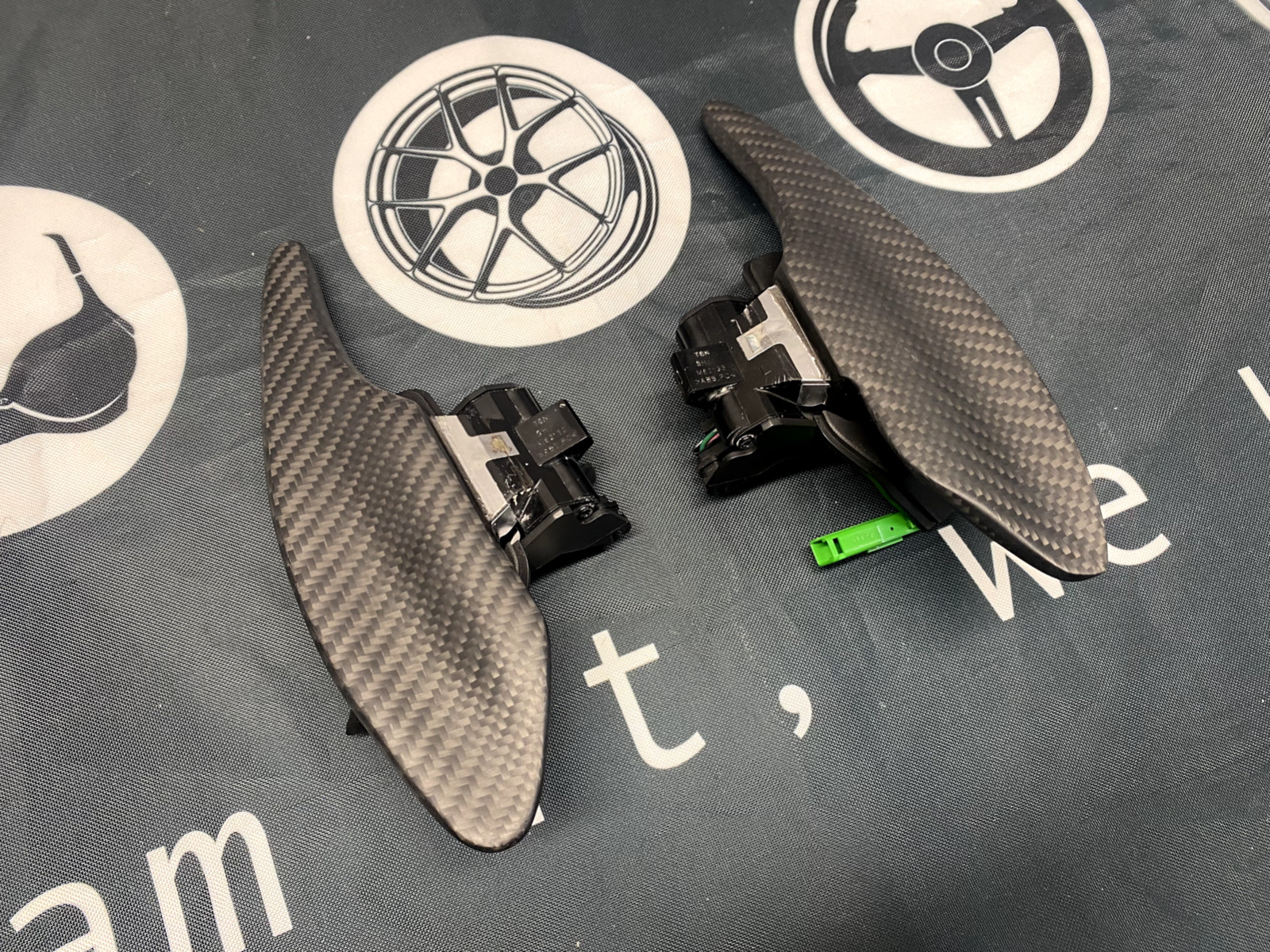 2017+ 2nd gen 17-22 Acura NSX Bespoke OEM Carbon Fiber Extended Paddles