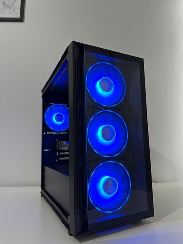 Gaming PC Intel i7 NVIDIA RTX 3050 16GB RAM 1TB SSD Window 11 WiFi Desktop Black - Picture 9 of 14