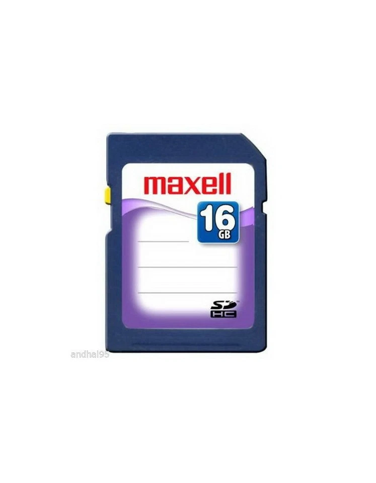Carte Mémoire SDHC Maxell Class 10 (16Go, 32Go) GOPRO, SANDISK... - Image 2 of 3