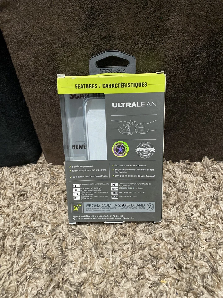 Funda ultra delgada para teléfono celular iFrogz para Apple iPhone 5, 5S y SE Foto 3 de 3