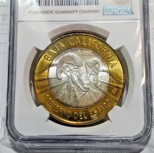 2005 MEXICO 100 PESOS ESTADO DE BAJA CALIFORNIA NORTE NGC