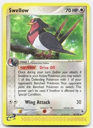 Swellow 46/109 EX Ruby & Sapphire Uncommon Pokemon Card