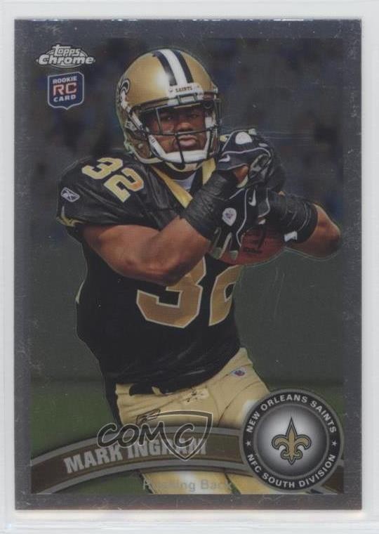 2011 Topps Chrome Mark Ingram (Ball in Left Hand) #50 0nr3