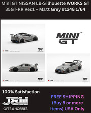 Mini GT NISSAN LB-Silhouette WORKS GT 35GT-RR Ver.1 – Matt Grey #1248 1/64