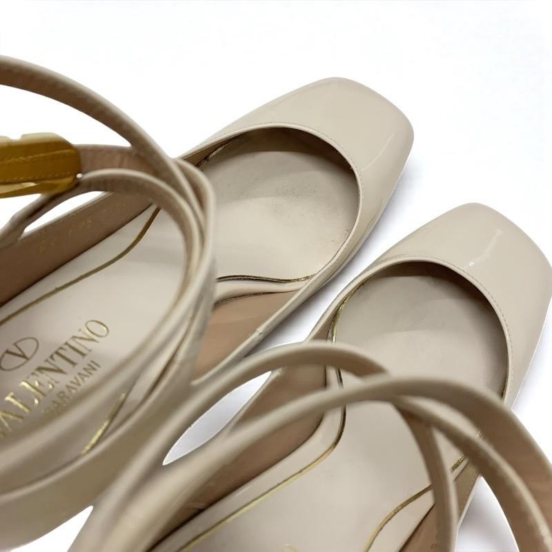 Valentino Garavani Pumps Heel Leather Ivory EU35/US5 116204c thumbnail 7