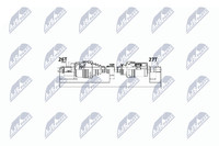 NTY Antriebswelle NPW-HD-014 FüR Honda Civic IX FK FB Tourer FB2 Vtec FK2