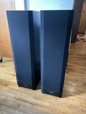 KLIPSCH KSF 8.5 Black Floor SPEAKERS  KSF8.5 1998 Synergy Surround System
