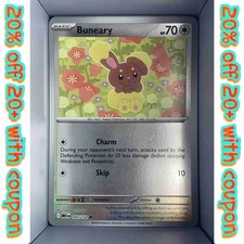 Buneary 107/132 Mega Evolution English 2025 Reverse Holo
