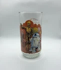 Star Wars 1977 Burger King Glass Cup C-3PO R2-D2 Coca-cola Vintage