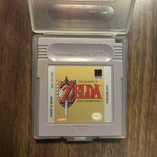 Nintendo The Legend of Zelda: Link's Awakening Game Boy Cartridge Tested + Case