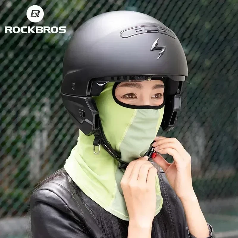 UV Protection Face Cover Cool Balaclava Ice Silk Anti-Uv Cycling Full Face Cap