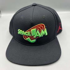 Gorra Air Jordan para hombre negra Space Jam Jumpman gorra trasera a presión