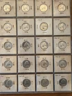 *Lot of 20*Washington Silver Quarters 1955-1964 P&D mints*Very Nice Circulated*
