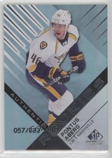 2016 SP Game Used Authentic Rookies Rainbow Player Age 57/223 Pontus Aberg 1ci