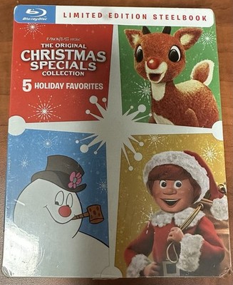 The Original Christmas Specials Collection (Blu-ray) Steelbook, Burl Ives, NEW
