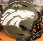 John Elway Signed Autographed Denver Broncos Salute To Service, Full size Rep