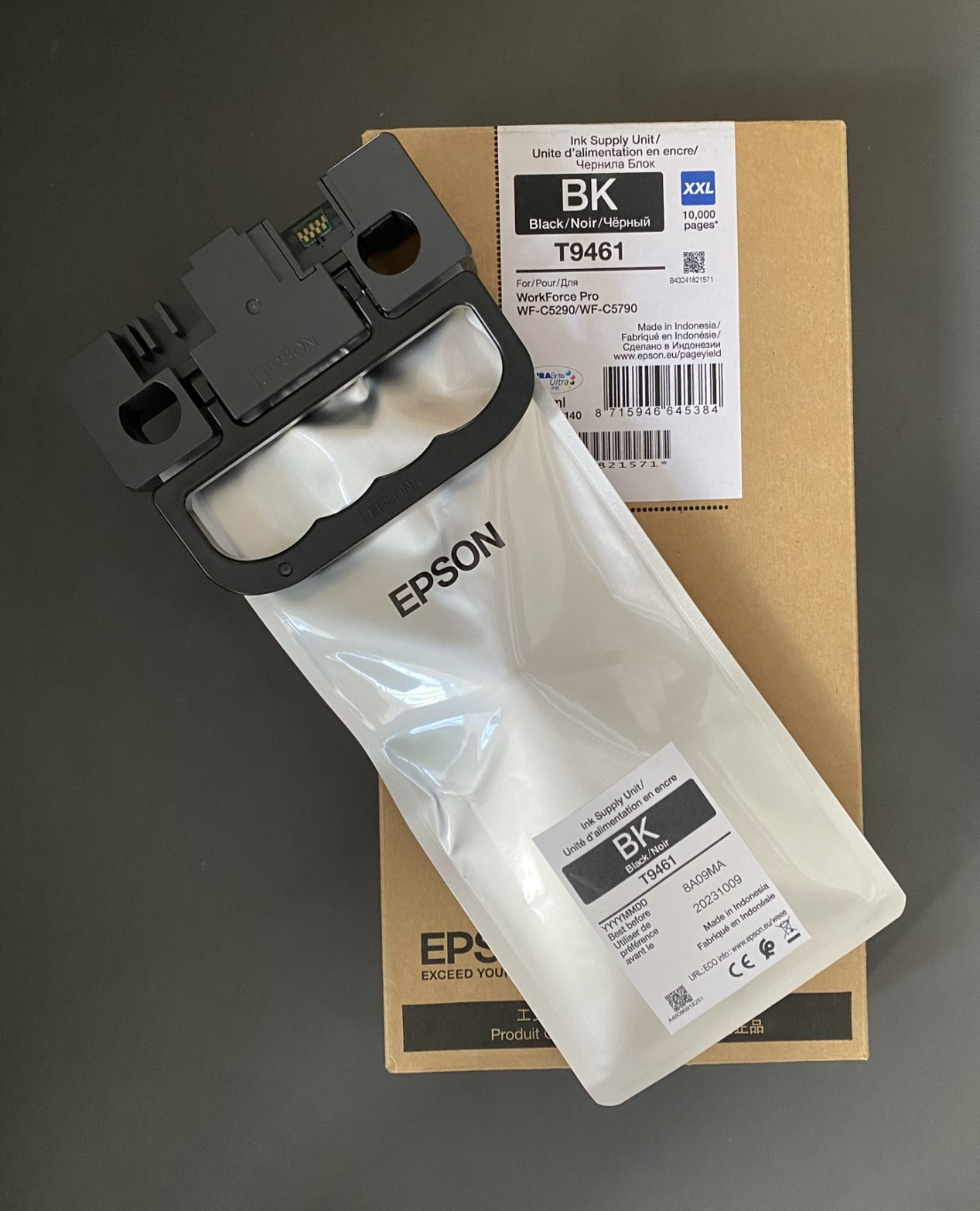 Genuine Epson Ink - T9461 XXL BLACK / PRO WF-C5290 C5790 (INC VAT)