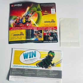 LEGO Ninjago Movie 70612 Green Ninja Mech Dragon Set 544pcs 4 Minifigs Sealed
