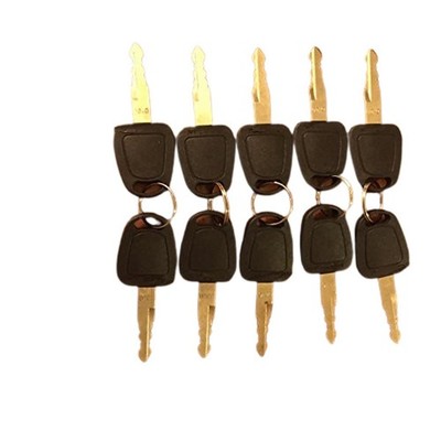 10 pc D100 E900 KEYS FITS Doosan Daewoo Heavy Equipment Ignition Starter DH60 55