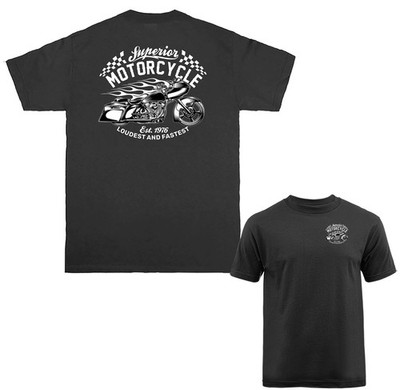 Biker Lives Matter Skull Motorcycle Flaming Wings T-shirt