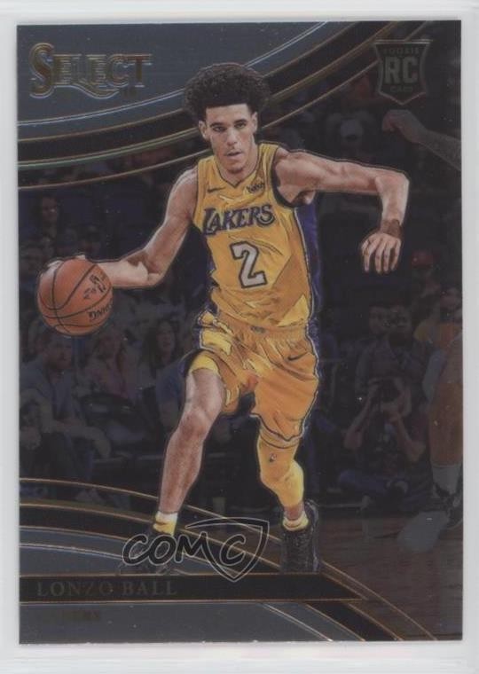 2017-18 Panini Select Courtside Lonzo Ball #241 02ez