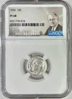 1956 Proof Silver Roosevelt Dime, NGC PF-68, Auction Starts Below Bid!