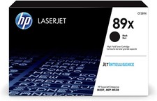 Genuine HP 89X Black High-yield Toner Cartridge  Works with HP LaserJet Enterpr