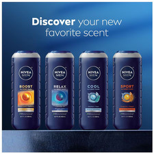 NIVEA Men 3-in-1 Body Wash - 16.9oz Choose Your Scent