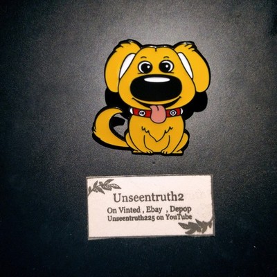 Disney Pixel Up Dug The Dog Enamel Lapel Pin Badge Brand New