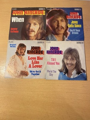7'' 4 Singles von JOHN KINCADE (englisch gesungen)