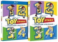 Toy Story + Toy Story 2 + Toy Story 3 + Toy Story 4 [Blu-Ray] (1995,1999,2010,20