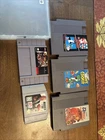 Vintage Nintendo Nes, Super Nes, N64 Game Bundle Featuring - 5 Total Games Lot