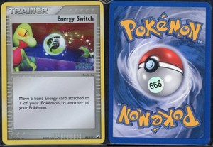 Energy Switch 90/112 Reverse Holo Uncommon FireRed & LeafGreen Pokemon NM