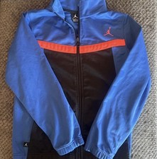 NIKE AIR JORDAN Cobalt Blue w/Orange Full Zip...
