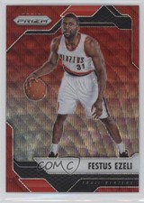 2016-17 Panini Prizm Ruby Wave Prizm Festus Ezeli #275 5h9