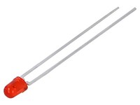 10X LTL-4222N Led Rot 3 Mm 8,7-29Mcd 45° Front: GewöLbt 2-2,6VDC Anz. Ausg: 2 Li