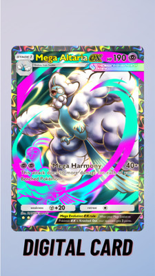 Pokemon TCG Pocket Mega Altaria EX Mega Rising Trade 2 Star    (English)