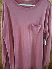 Free People We The Free Fade Into You Tee XS Vivacious NWT