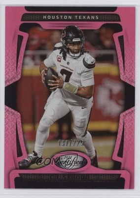 2025 Certified Mirror Pink 137/225 CJ Stroud #39 r7o