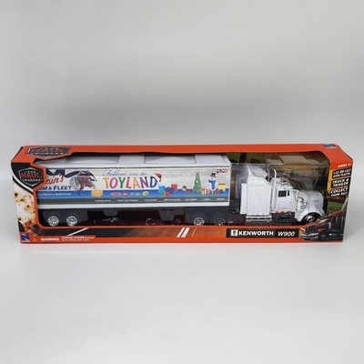 Kenworth W900 Blaines Farm & Fleet Toyland Red Long Haul Trucker Semi-Truck -NEW