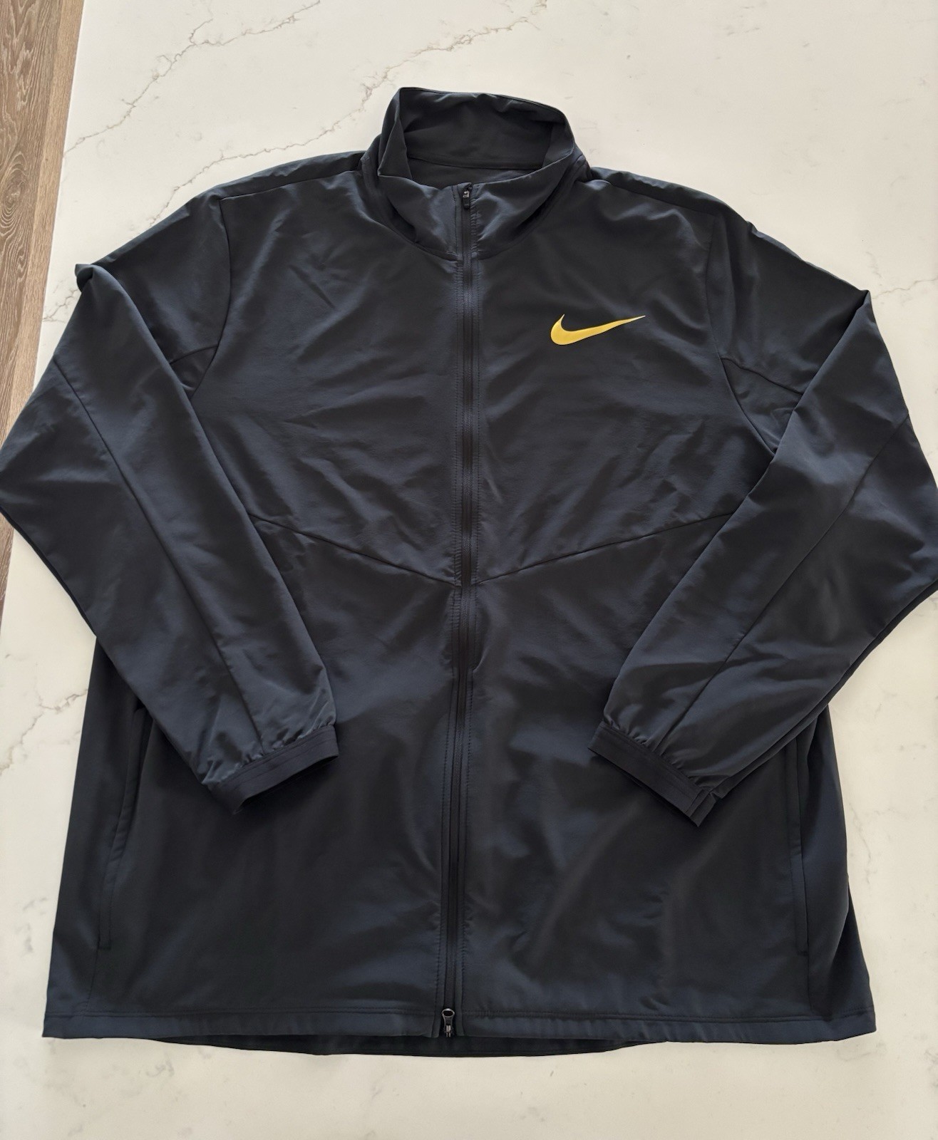 SACAI X NIKE Nike Pro Elite Team Giacca Leggera Nero Oro DX9062 077 Uomo Taglia 2XL Alta