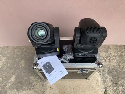2st. LEUCHTKRAFT(IMG Stageline) TWIST-60LED Moving Heads+Koffer  SET! Neu