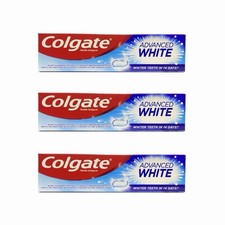 3 x Colgate Advanced White Toothpaste 100ML / 150g 26.63 per litre