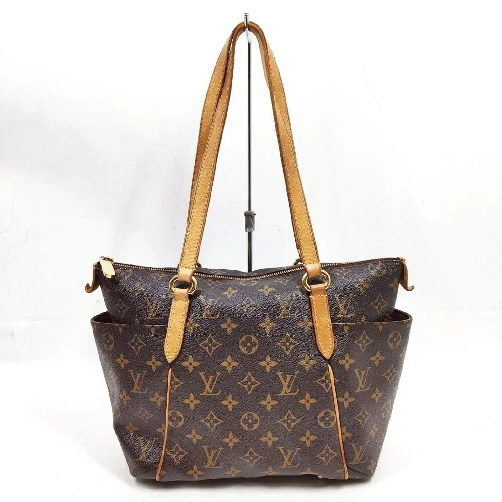 Authentic Louis Vuitton Totally PM Brown Monogram Shoulder Bag 370-102325