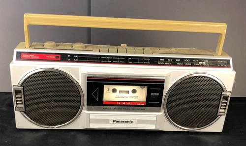 Panasonic RX-4830 Vintage Boom Box AM/FM Radio Cassette - Cassette Needs Repair